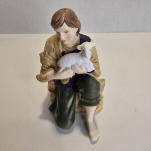 Nativity Set Porcelain Joseph Figure Vintage Christmas 3.5" Tall Replacement